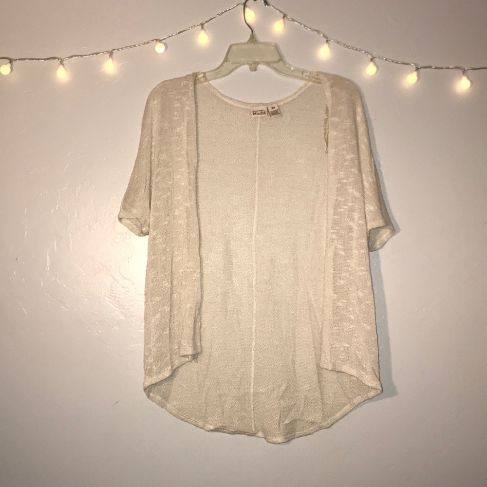 Shirt sleeve cardigan